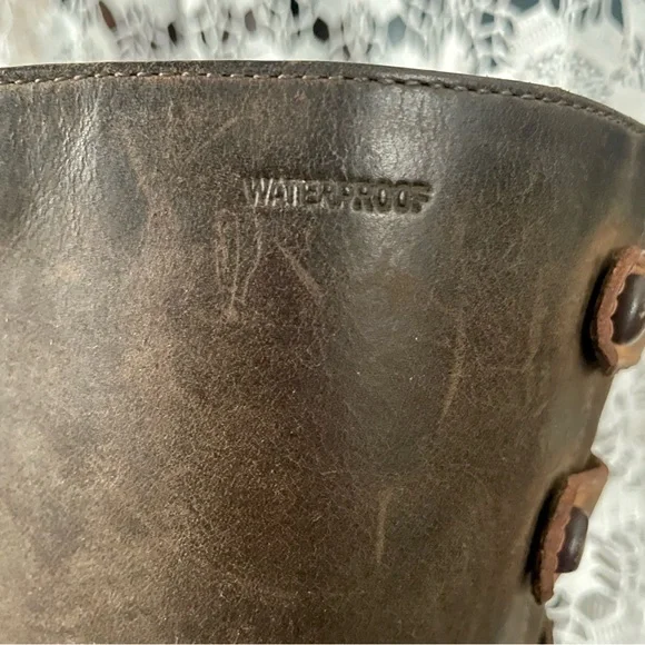 Merrell Women's Captiva Launch 2 Waterproof Boot in Cinnamon Molasses Size 7 - Picture 12 of 13